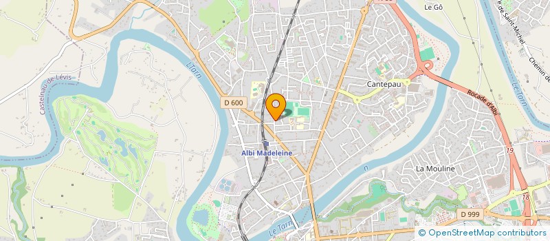 localisation de l'entreprise MADAME CATHERINE MARECHAL  ALBI