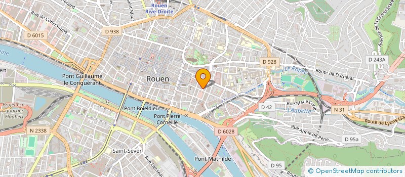 localisation de l'entreprise MADAME CATHERINE MARGERIN DU METZ  ROUEN