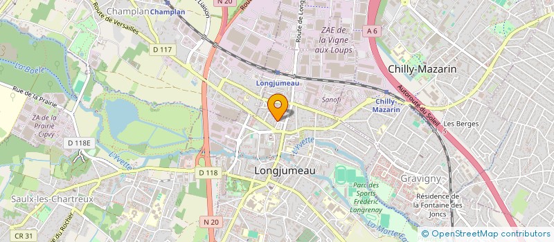 localisation de l'entreprise MADAME CATHERINE MARIE BRAUD  CHAMPLAN