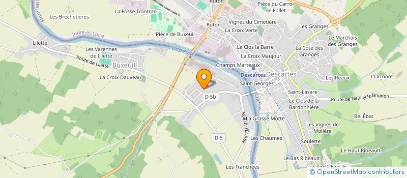 localisation de l'entreprise MADAME CATHERINE MARIN à BUXEUIL
