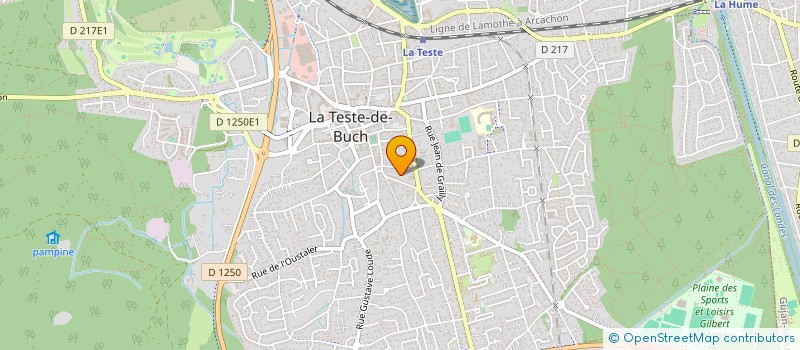 localisation de l'entreprise MADAME CATHERINE MARINAI à LA TESTE-DE-BUCH