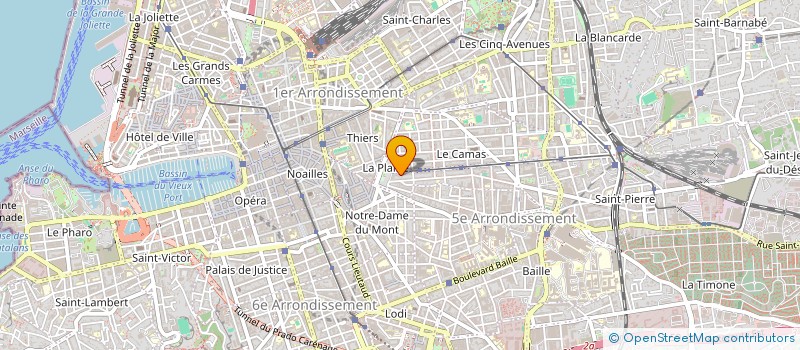 localisation de l'entreprise MADAME CATHERINE MARJOLLET à MARSEILLE