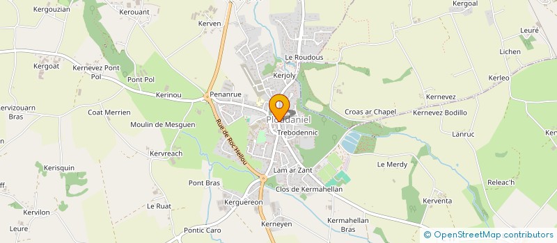 localisation de l'entreprise MADAME CATHERINE MARREC  PLOUDANIEL