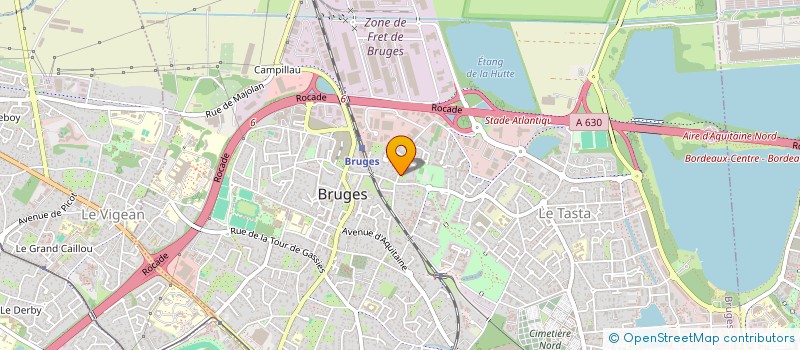 localisation de l'entreprise MADAME CATHERINE MARROI à BRUGES