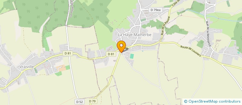 localisation de l'entreprise MADAME CATHERINE MARROT à HOUETTEVILLE