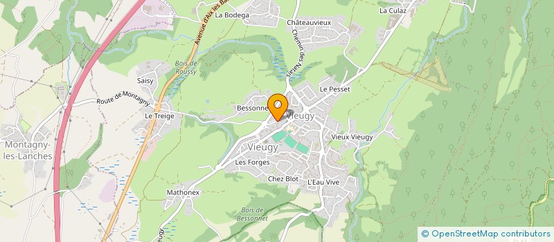 localisation de l'entreprise MADAME CATHERINE MARTEL à ANNECY