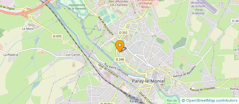 localisation de l'entreprise MADAME CATHERINE MARTIN à PARAY-LE-MONIAL