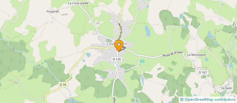 localisation de l'entreprise MADAME CATHERINE MARTIN  DONZENAC