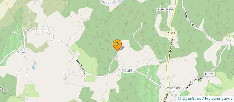 localisation de l'entreprise MADAME CATHERINE MARTIN  VAGNAS