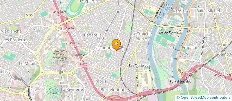 localisation de l'entreprise MADAME CATHERINE MARTIN à TOULOUSE