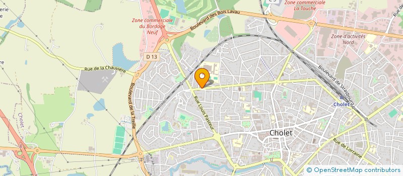 localisation de l'entreprise MADAME CATHERINE MARTIN à CHOLET