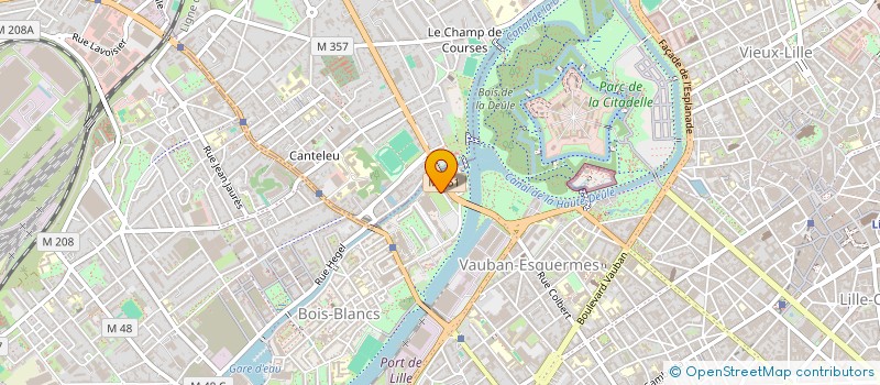 localisation de l'entreprise MADAME CATHERINE MARTIN à LILLE