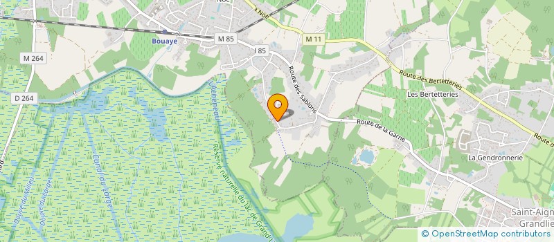 localisation de l'entreprise MADAME CATHERINE MARTINE DUPONT  BOUAYE