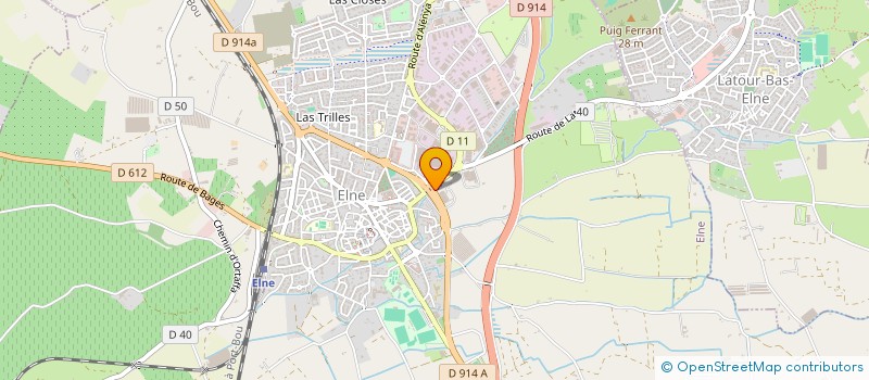 localisation de l'entreprise MADAME CATHERINE MARTINEZ  ELNE