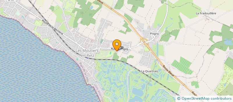 localisation de l'entreprise MADAME CATHERINE MASSE  LES MOUTIERS-EN-RETZ