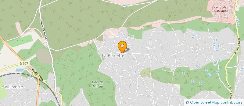 localisation de l'entreprise MADAME CATHERINE MASSON  NIMES