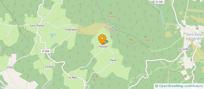 localisation de l'entreprise MADAME CATHERINE MASSON  ECHANDELYS