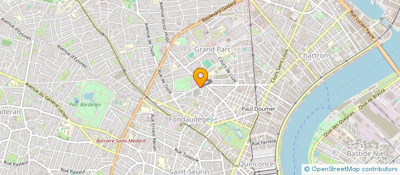 localisation de l'entreprise MADAME CATHERINE MASSON  BORDEAUX