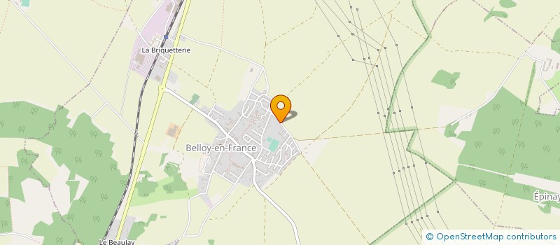 localisation de l'entreprise MADAME CATHERINE MATHE à BELLOY-EN-FRANCE