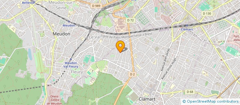 localisation de l'entreprise MADAME CATHERINE MATHIS à CLAMART