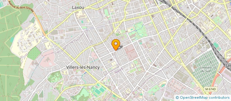 localisation de l'entreprise MADAME CATHERINE MATHIS  NANCY