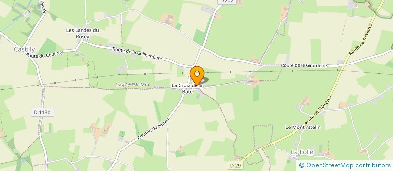 localisation de l'entreprise MADAME CATHERINE MAUGER  CARTIGNY-L EPINAY