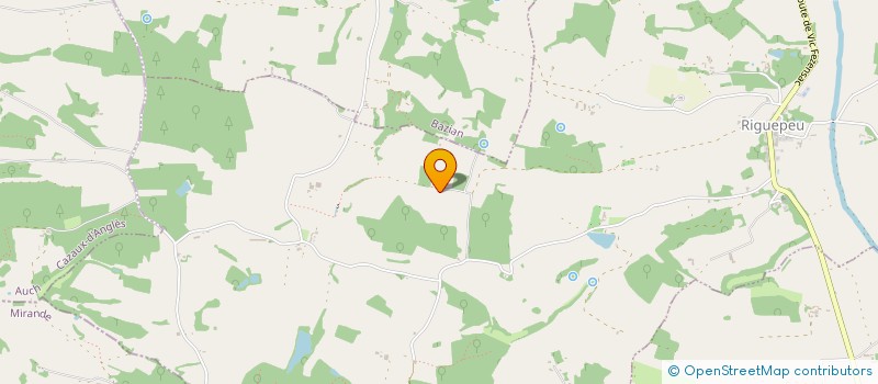 localisation de l'entreprise MADAME CATHERINE MAURE  MONTESQUIOU