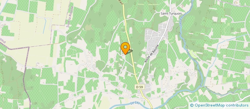 localisation de l'entreprise MADAME CATHERINE MAURENT-HAZARD  SUZE-LA-ROUSSE