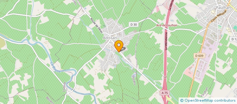 localisation de l'entreprise MADAME CATHERINE MAURY  ADISSAN