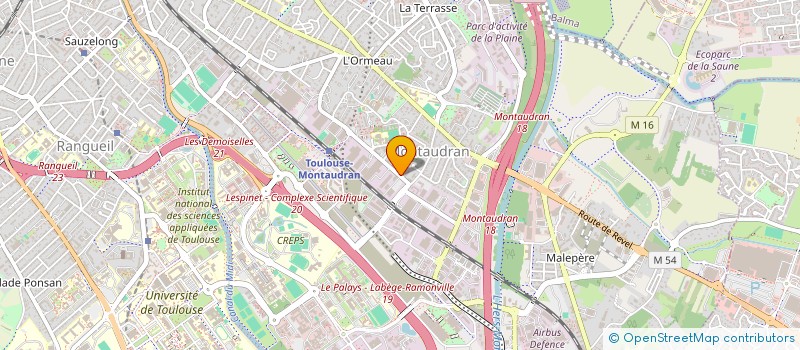 localisation de l'entreprise MADAME CATHERINE MAURY  TOULOUSE