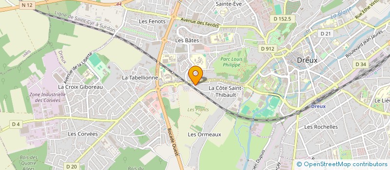 localisation de l'entreprise MADAME CATHERINE MAYO à VERNOUILLET