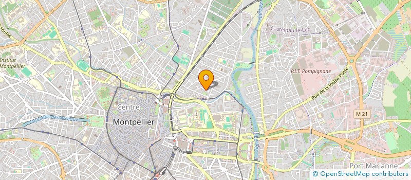 localisation de l'entreprise MADAME CATHERINE MEHU à MONTPELLIER