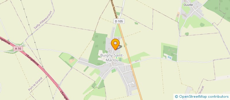 localisation de l'entreprise MADAME CATHERINE MEIRE  BUIGNY-SAINT-MACLOU