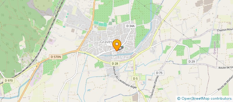 localisation de l'entreprise MADAME CATHERINE MEJEAN  GRAVESON