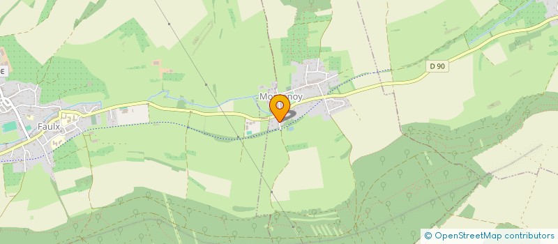 localisation de l'entreprise MADAME CATHERINE MELE  MONTENOY