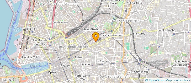 localisation de l'entreprise MADAME CATHERINE MELIN à MARSEILLE