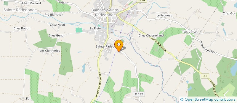 localisation de l'entreprise MADAME CATHERINE MENARD  NUEIL-LES-AUBIERS