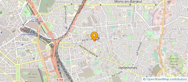 localisation de l'entreprise MADAME CATHERINE MENISSEZ à LILLE