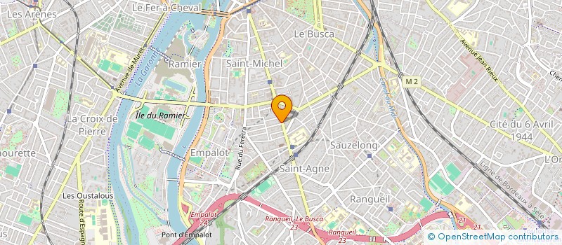 localisation de l'entreprise MADAME CATHERINE MERCIER à TOULOUSE