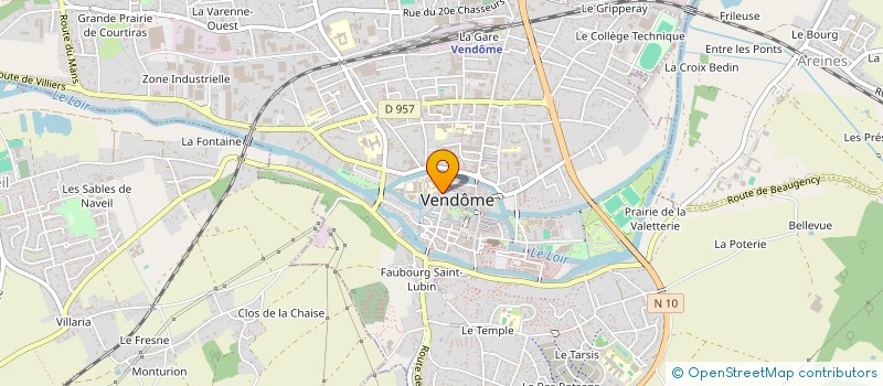 localisation de l'entreprise MADAME CATHERINE MERCIER  VENDOME