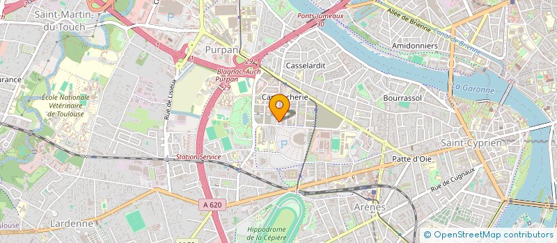 localisation de l'entreprise MADAME CATHERINE MESLET à TOULOUSE