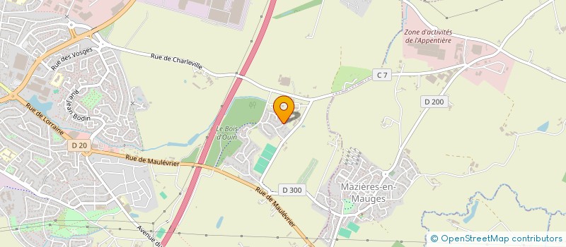 localisation de l'entreprise MADAME CATHERINE METAYER à CHOLET