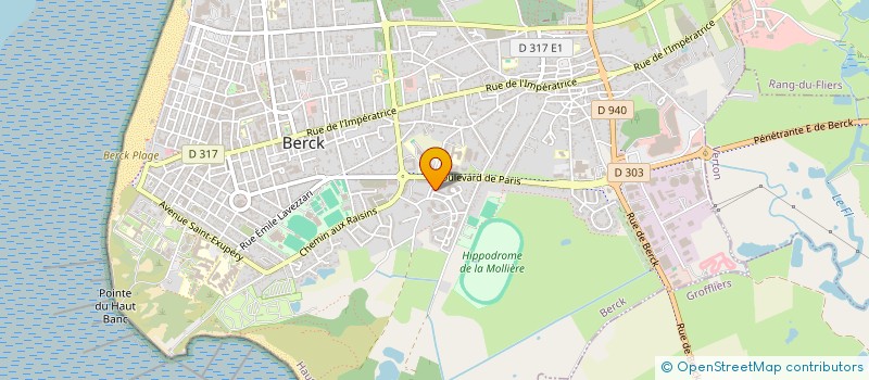 localisation de l'entreprise MADAME CATHERINE METTE  BERCK