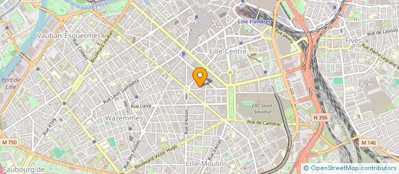 localisation de l'entreprise MADAME CATHERINE MEVEL à LILLE