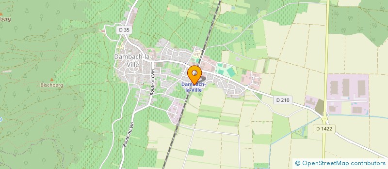 localisation de l'entreprise MADAME CATHERINE MEYER à DAMBACH-LA-VILLE