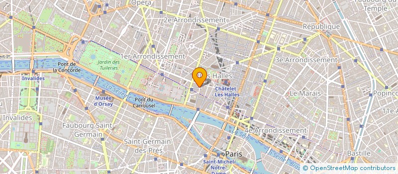 localisation de l'entreprise MADAME CATHERINE MEYER à PARIS