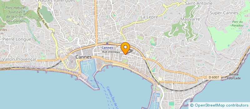 localisation de l'entreprise MADAME CATHERINE MICAL à CANNES