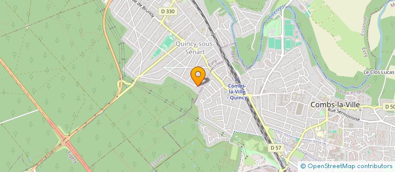 localisation de l'entreprise MADAME CATHERINE MICCO  QUINCY-SOUS-SENART