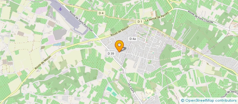 localisation de l'entreprise MADAME CATHERINE MICELI à PERNES LES FONTAINES