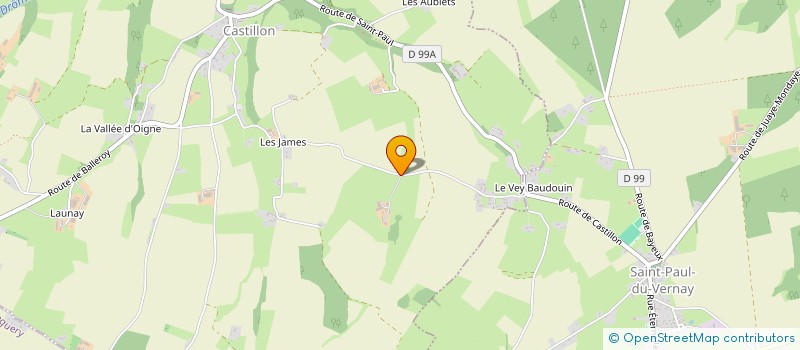 localisation de l'entreprise MADAME CATHERINE MICHAUD  CASTILLON